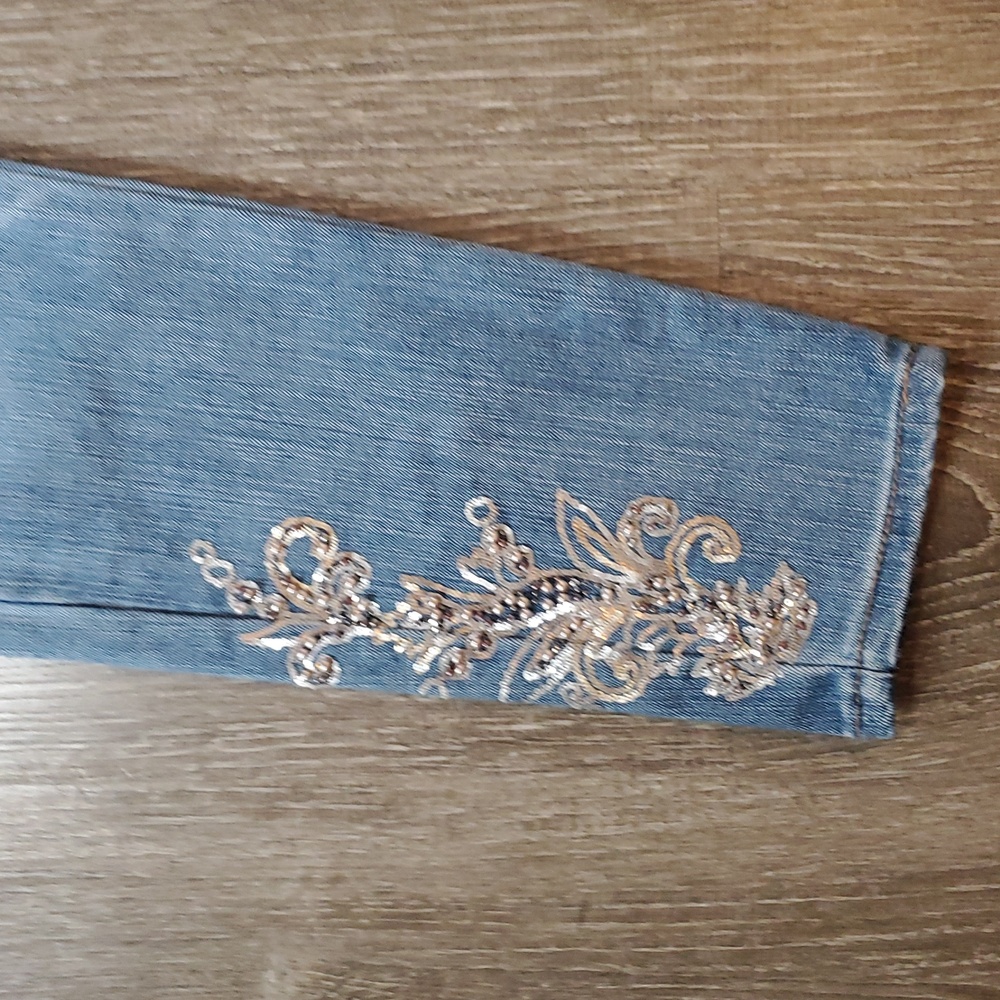 White House Black Market Embellished Jeans - Picture 3 of 4